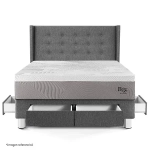 Dormitorio con Cajones Royal Balanzze Gold | 2 plazas