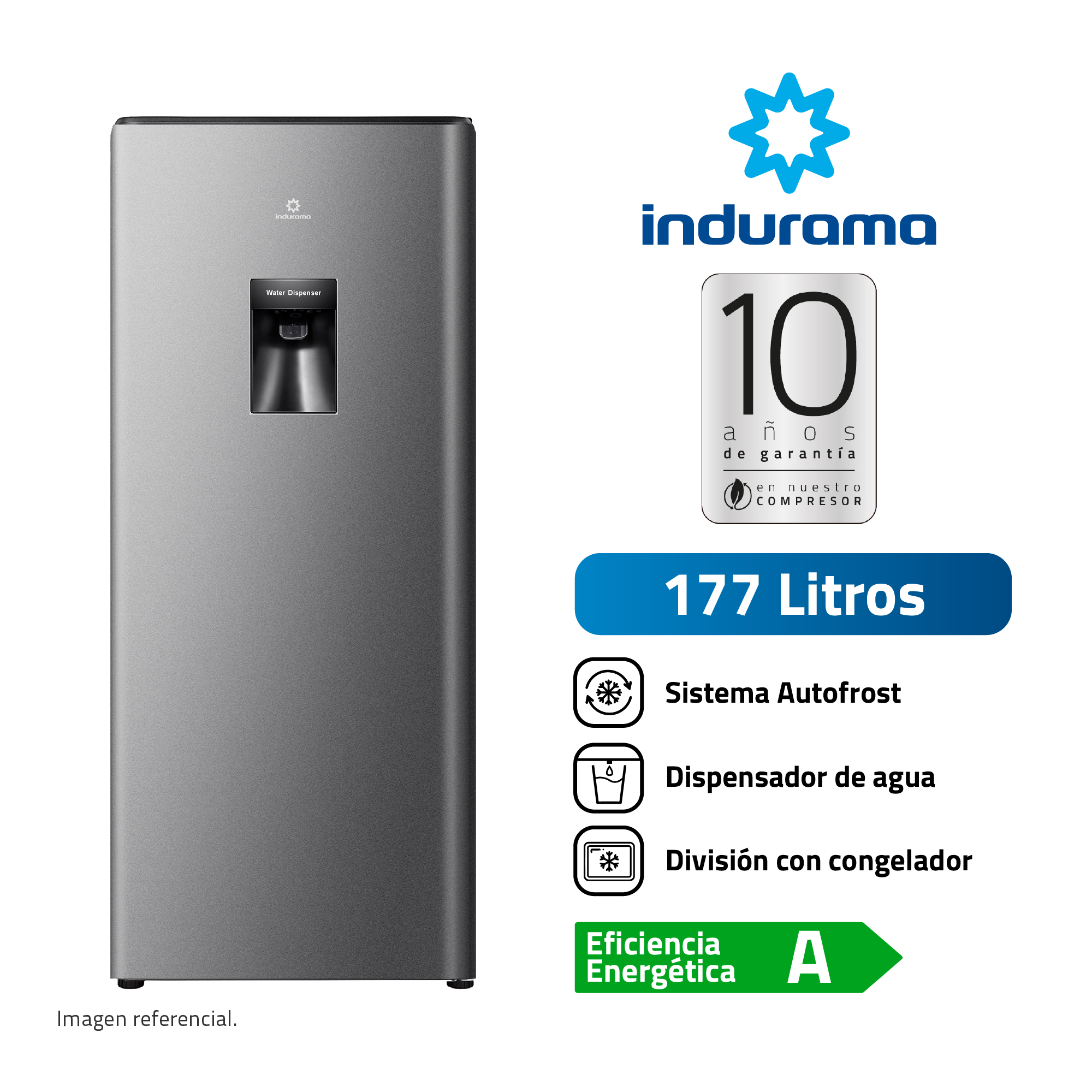 REFRIGERADORA ONE DOOR | RI-289D - Imagen 2