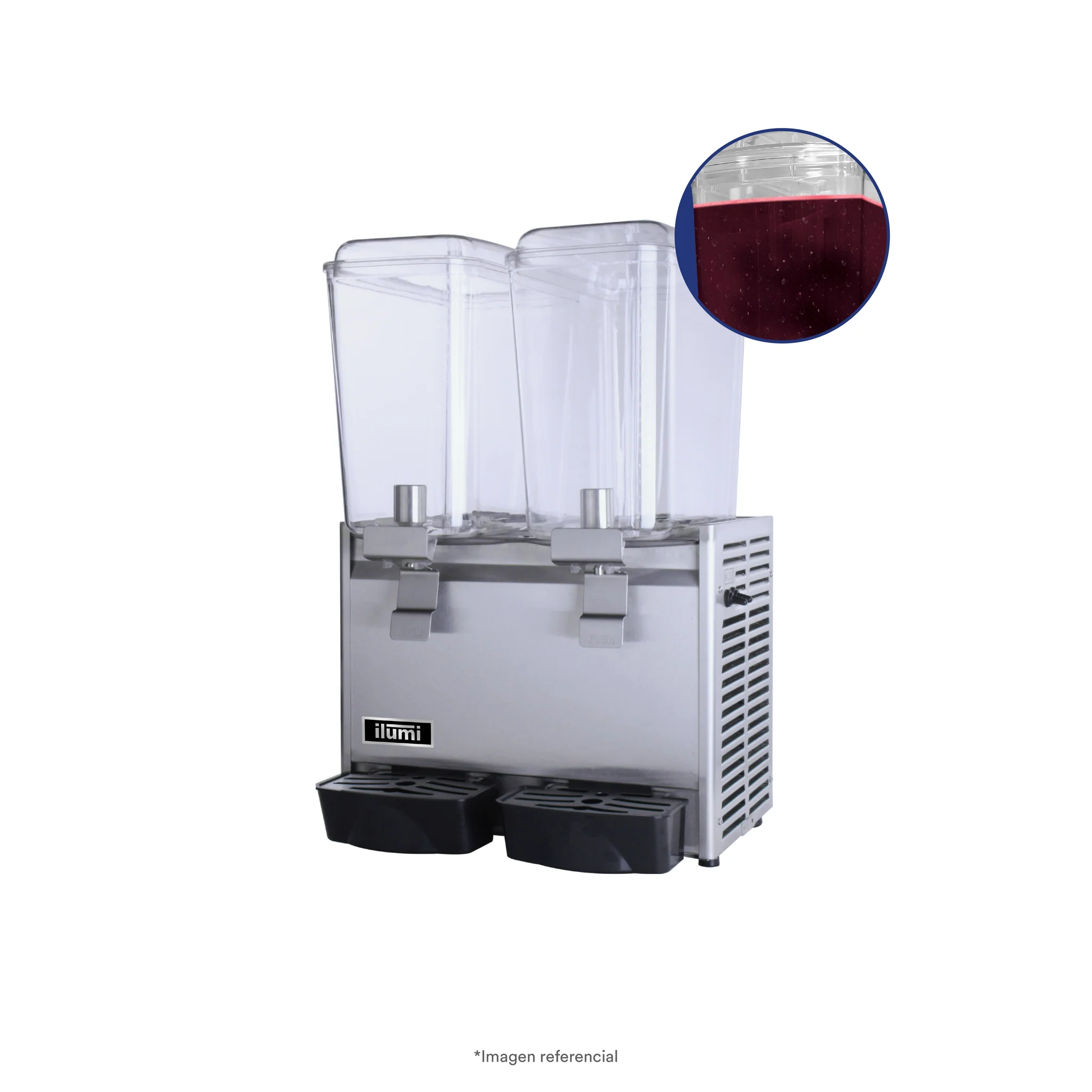 Dispensador de jugos de 36 litros con 2 tolvas - Imagen 2