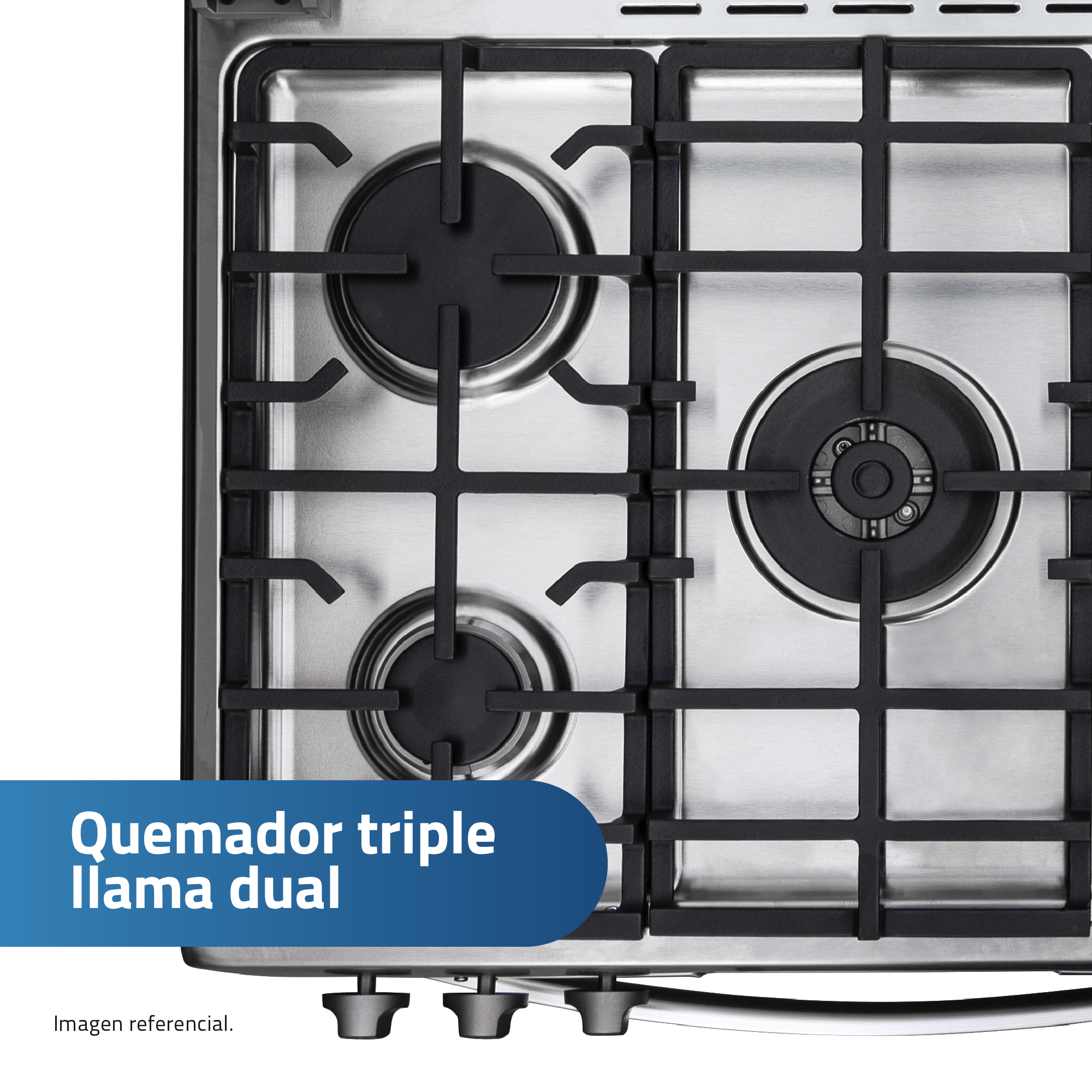 COCINA MONTECARLO 30” | 5 QUEMADORES - Imagen 3