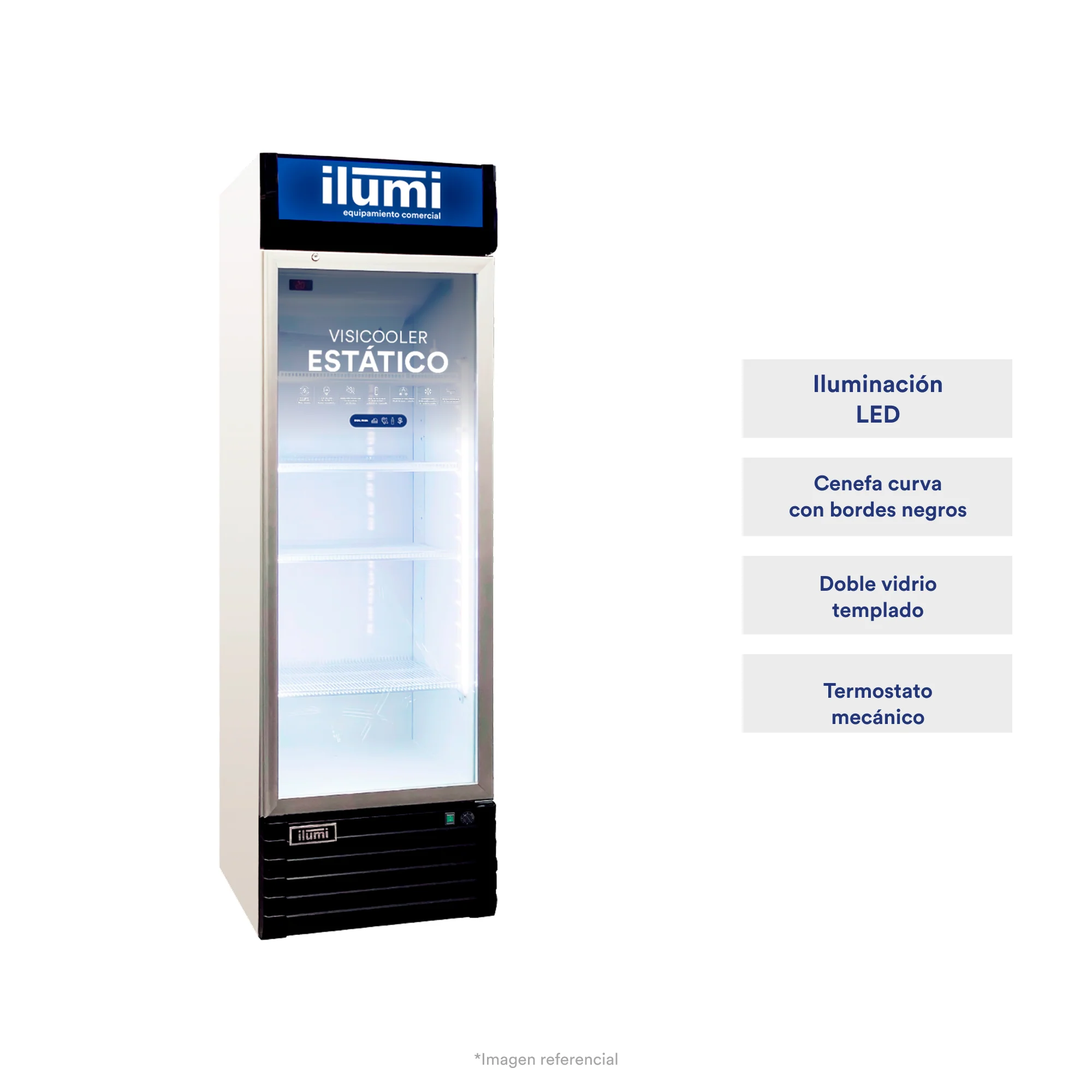Visicooler con iluminación LED de 320 litros - Imagen 2