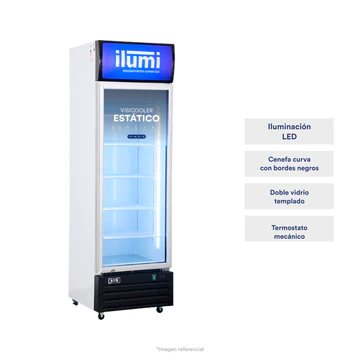 Visicooler con iluminación LED de 350 litros - Imagen 2