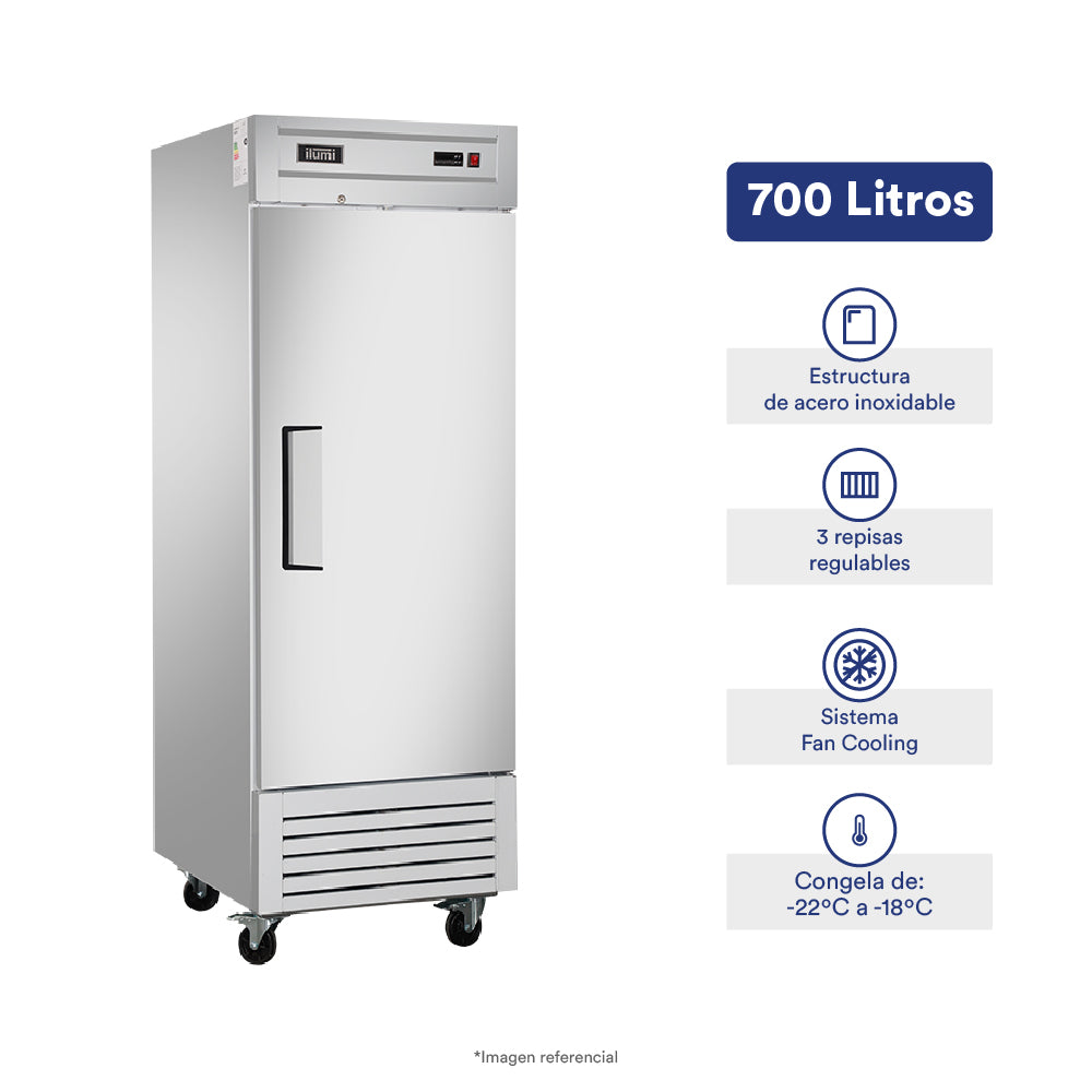 Armario frigorífico congelador Fan Cooling de 700 litros - Imagen 2